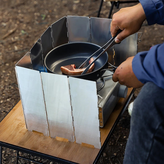 Foldable Outdoor Stove Wind Shield